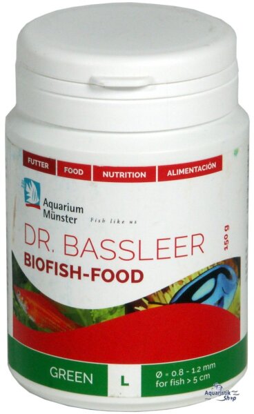Dr. Bassleer Biofish Food GREEN L 60 g