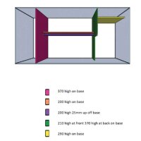 D-D Reef-Pro 1500 Carbon Oak Aquariumsystem 150x60x56cm