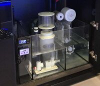 D-D Reef-Pro 1200 D-LUX White Gloss Aquarium inkl. Beleuchtung, Riffaufbau, Salz