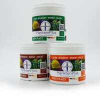 PlanktonPlus Flakes Flockenfutter 3x 150ml Sparpaket