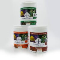 PlanktonPlus Flakes Flockenfutter 3x 250ml Sparpaket