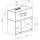 Aqua Medic Armatus 575 XD weiß 150x65x55 cm