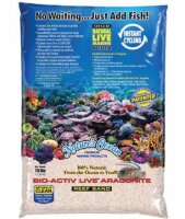 Natures Ocean Natural White Aragonite Live Sand (0,5-1,7...