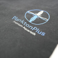 PlanktonPlus Aquaristik T-Shirt Basic schwarz -...
