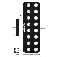 ARKA myReef Frag Rack Deck mit Magnet (16 Löcher,...