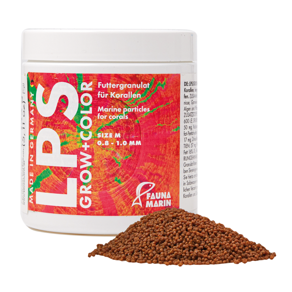 Fauna Marin LPS Grow + Color M Futtergranulat für LPS-Korallen 145 g