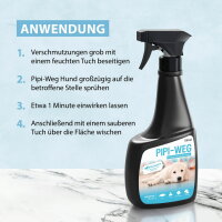 ARKA Pipi-Weg Urin- und Fleckenentferner Hund 750 ml