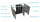 D-D AQUA-Pro Reef 1500 Metal Frame Black Gloss Aquariumsystem 150x60x56cm