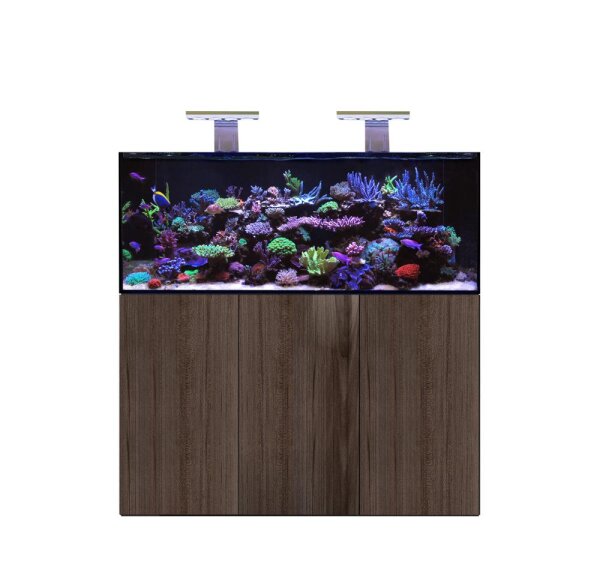 D-D AQUA-Pro Reef 1500 Metal Frame Japanese Pear Gloss Aquariumsystem 150x60x56cm