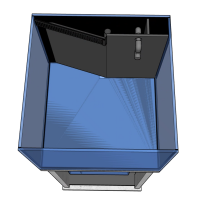 D-D Reef-Pro 600 Black Satin Aquariumsystem 60x60x46cm
