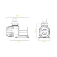 D-D Funktion 5000 DC Pumpe (max. 5000 l/h)