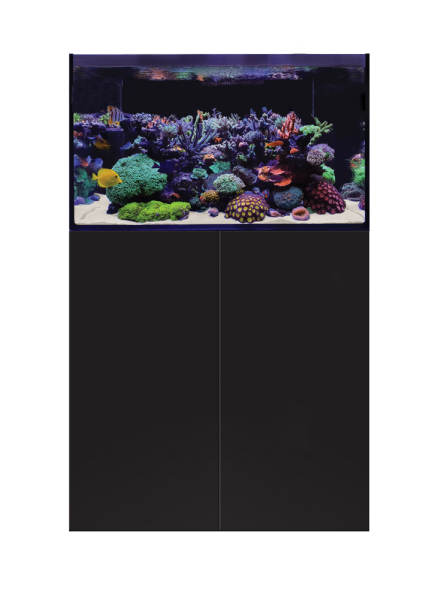 D-D AQUA-Pro Reef 900 Black Satin 90x50x60cm Aquariumsystem mit Holzschrank