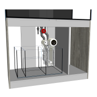 D-D AQUA-Pro Reef 1200 Metal Frame White Gloss 120x60x56cm Aquariumsystem