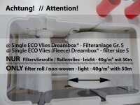Royal Exclusiv Filterrolle STEP+ECO+COMPACT Vlies Dreambox leicht 40g/m² (1 St.)