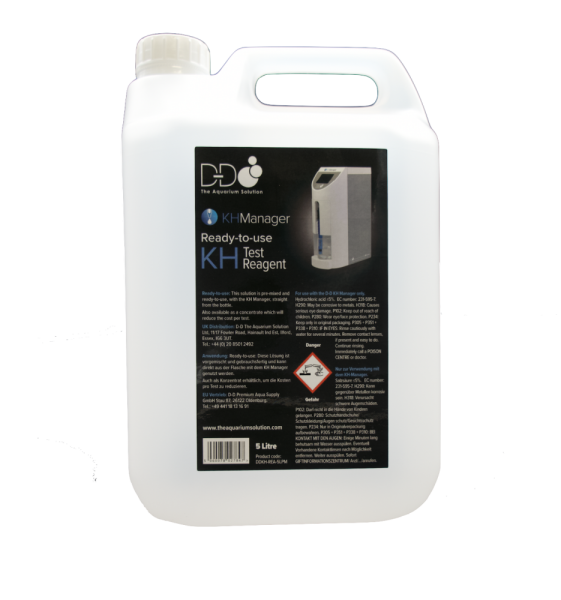 *NEU* D-D Kamoer KH Manager Testreagenz ready-to-use 5000 ml