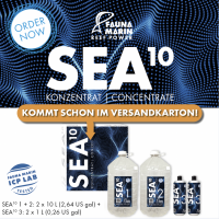 *NEU* Fauna Marin SEA10 Konzentrat 2x10L + 2x1L (für...