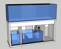 D-D Reef-Pro 1800 White Gloss Aquariumsystem 180x60x56cm