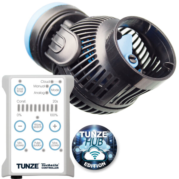 Tunze Turbelle Nanostream 6095 Wide Flow Strömungspumpe HUB Edition (max. 9500 l/h) (6095.005)