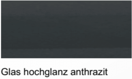 Glas hochglanz anthrazit